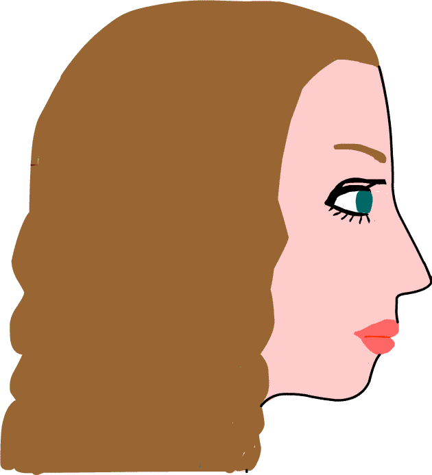 最高のコレクション 人の横顔 イラスト 無料のイラストやかわいいテンプレート