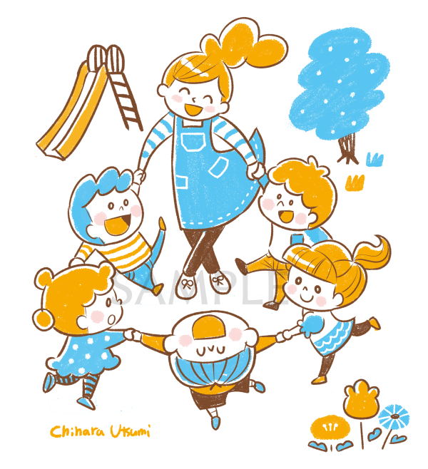 ユニーク保育園 児 イラスト 無料イラスト集