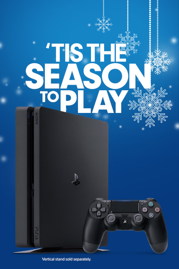 ’TIS THE SEASON TO PLAY | Vertical stand solid separately.