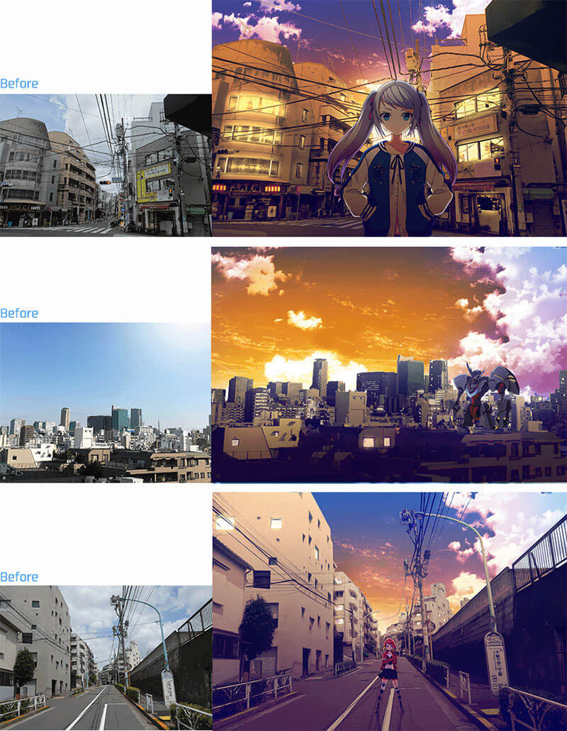 トップ100 アニメ ネオン 街 イラスト ディズニー画像のすべて
