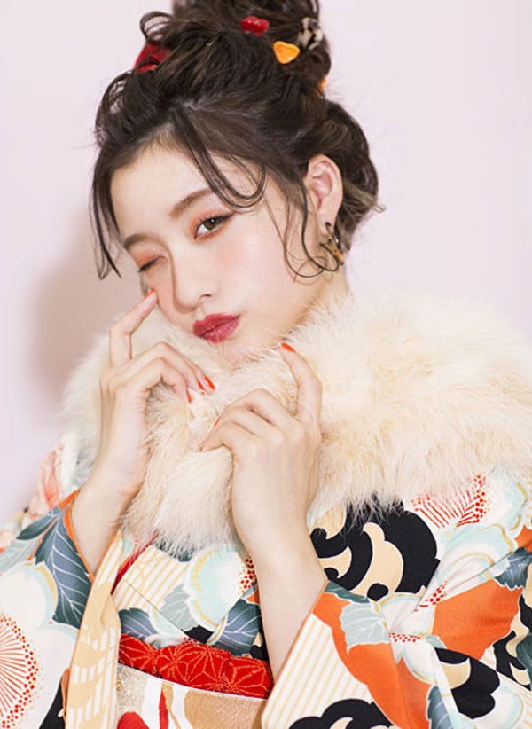 トップ100 成人式 髪型 前髪なし かわいい 最高のヘアスタイルのアイデア