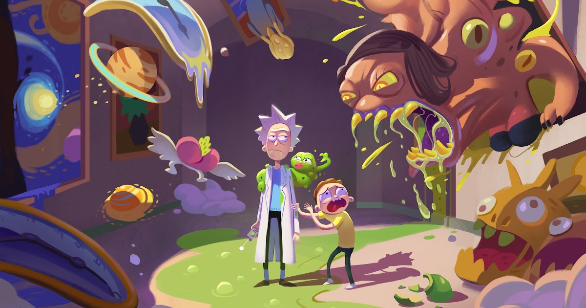 Wallpapers 4K Rick And Morty / 1280x2120 Rick And Morty Artwork 4k