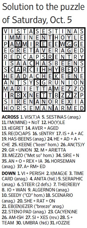 You have come to the right place because dailyanswers.net is specialized in solving every single day different puzzles, crosswords and other entertaining trivia games. Wsj Variety Cryptics