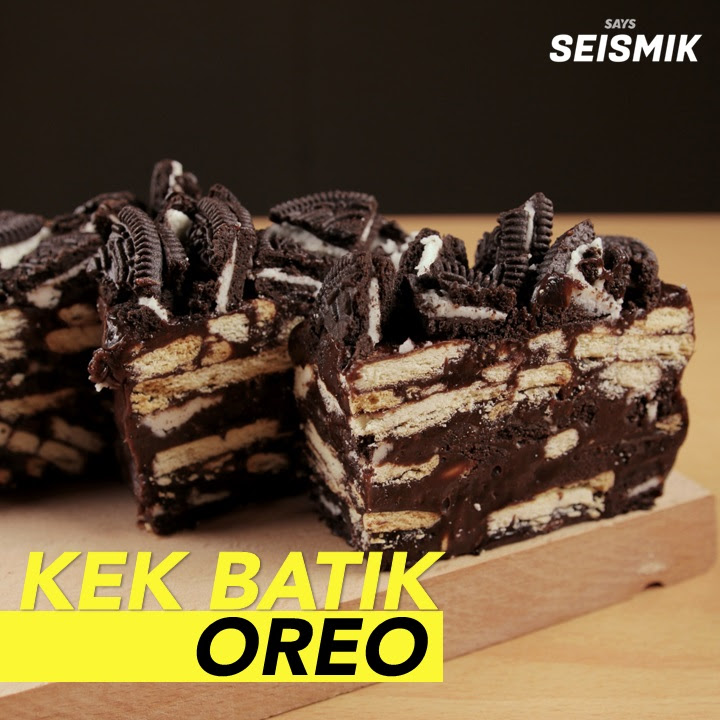 Resepi Kek Batik Dengan Cheese - Hirup a