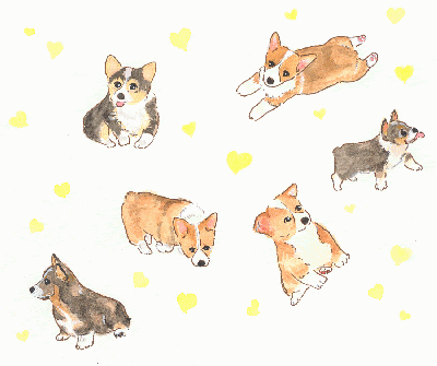コーギー イラスト 顔 コーギー イラスト 顔 honghu