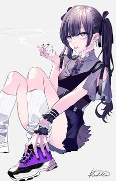 コンプリート 病みかわいい 可愛い 女の子 イラスト シンプル