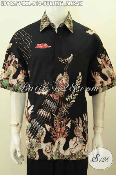 Baju Batik Motif Burung Merak - Contoh Motif Batik