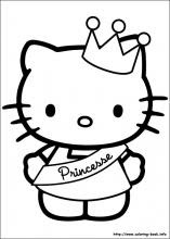 If you're looking for more coloring sheets, take a look at these cute ragdoll cat coloring pages. Hello Kitty Coloring Pages On Coloring Book Info