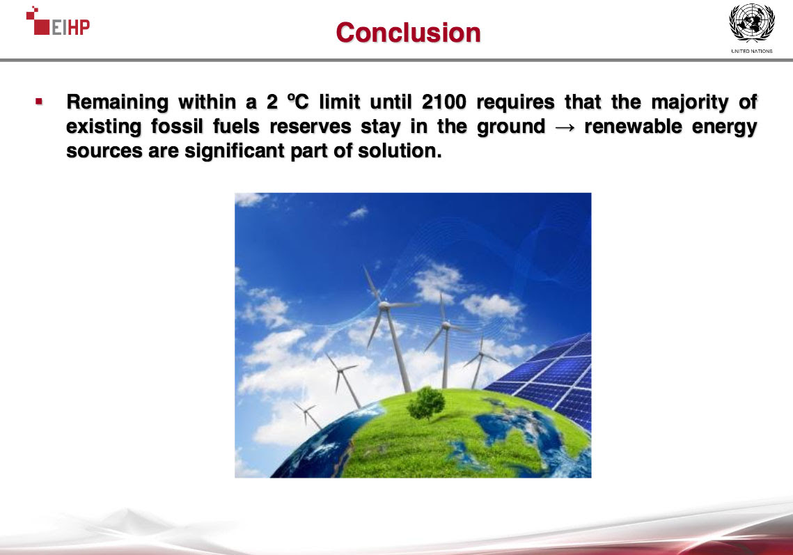 Extract from presentation by Energy Institute Hrvoje Pozar - Croatia Photo: Screenshot