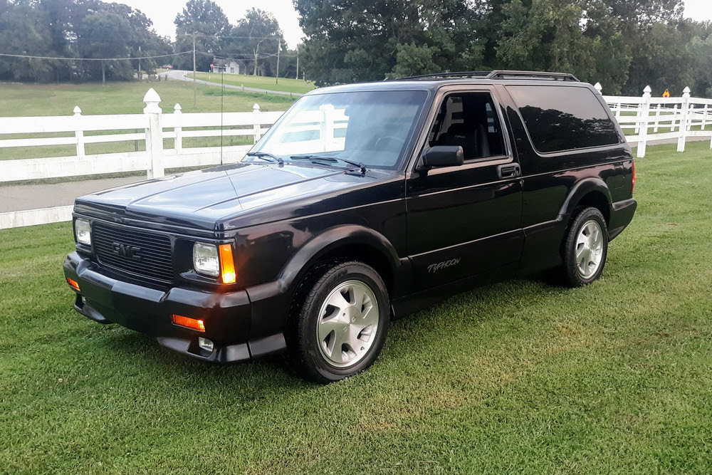 Sellers notes i have to do. Rare 1992 Gmc Typhoon Sold At Barrett Jackson Auction Has Us Drooling
