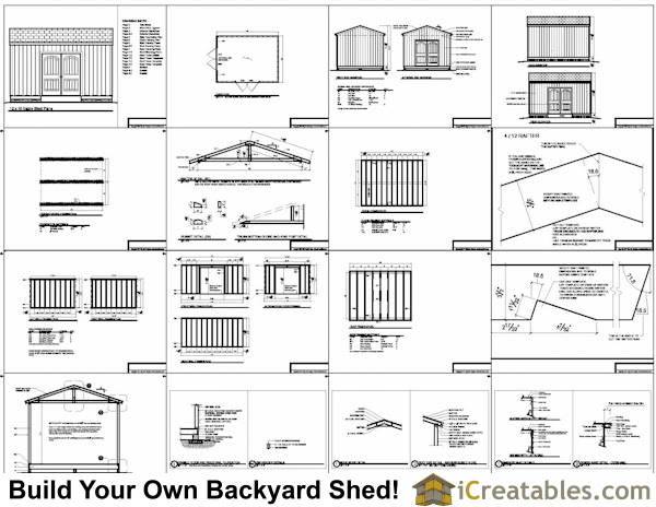 she shed plans - blueprints for chicks! #shedplans #