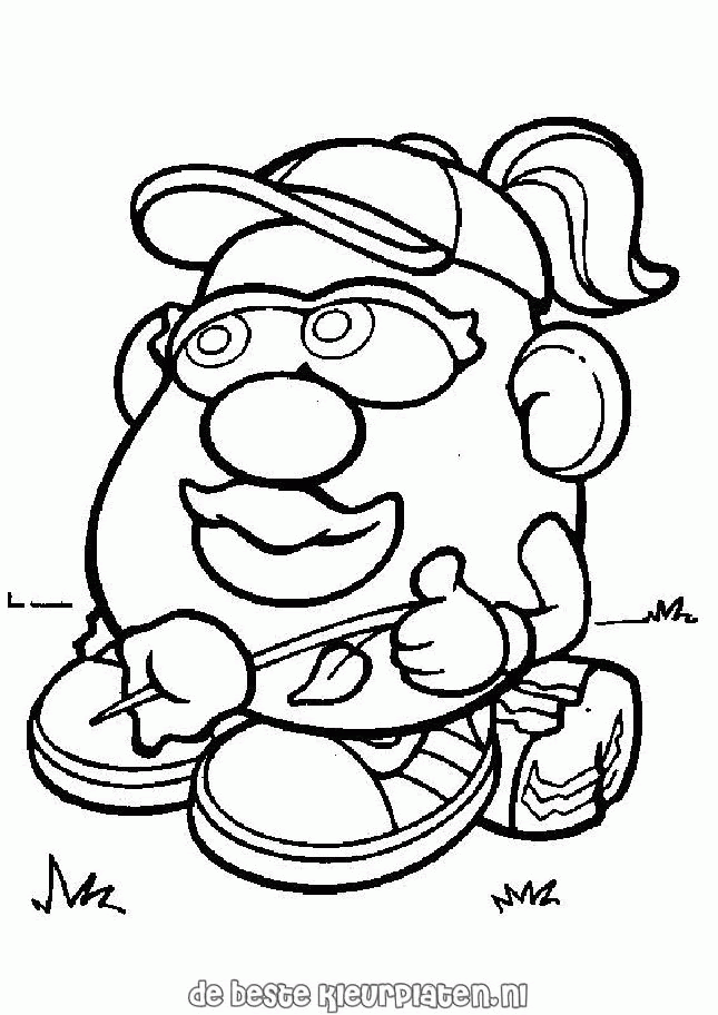 Our coloring pages are always free. Free Mr Potato Head Coloring Pages Download Free Mr Potato Head Coloring Pages Png Images Free Cliparts On Clipart Library