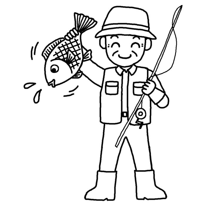 すべての動物の画像 無料ダウンロードおじいさん イラスト 白黒
