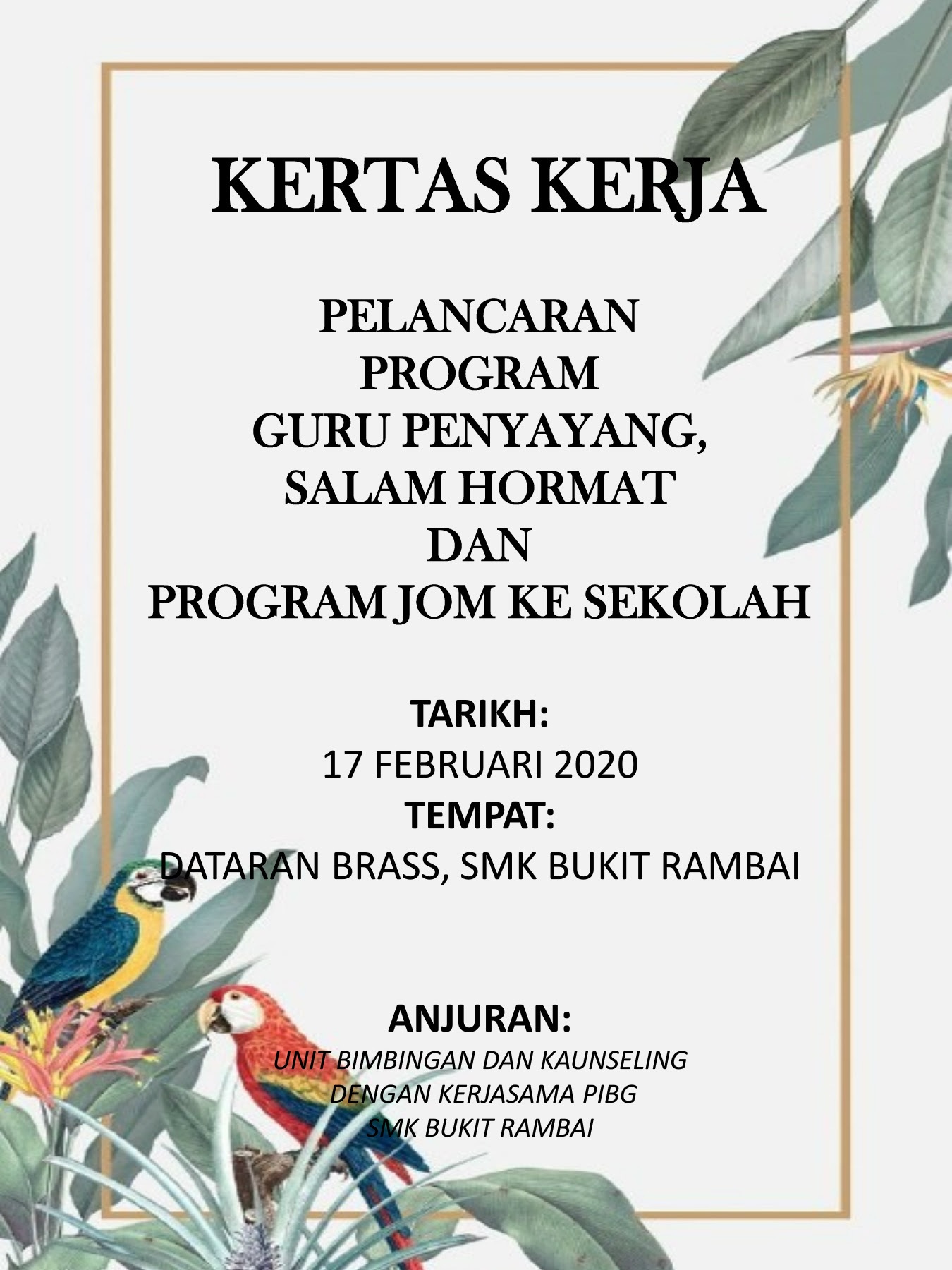 3.1 menjiwai amalan penyayang adalah budaya guru; Pelancaran Guru Penyayang Salam Hormat Jom Ke Sekolah 2020 Flip Ebook Pages 1 7 Anyflip Anyflip