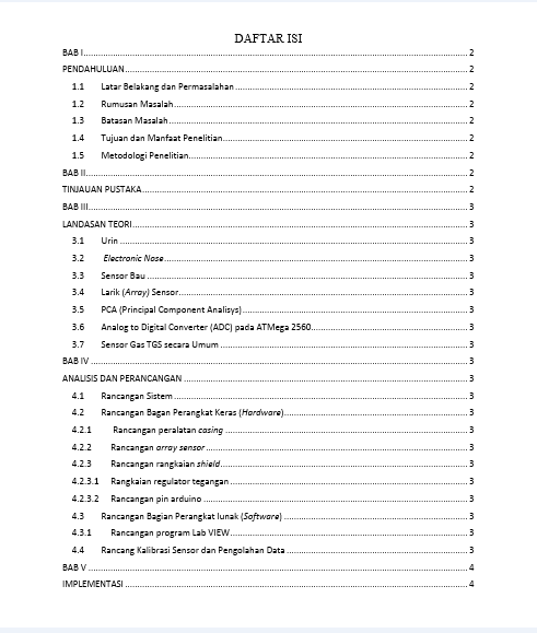 Contoh Makalah Yang Ada Daftar Isinya - Contoh Waouw