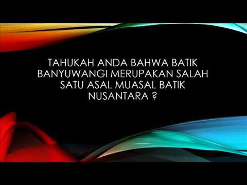 Batik Gajah Uling Khas Banyuwangi  Batik Jogja