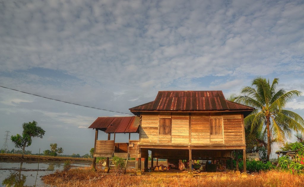  Background Rumah Kampung  Taikes