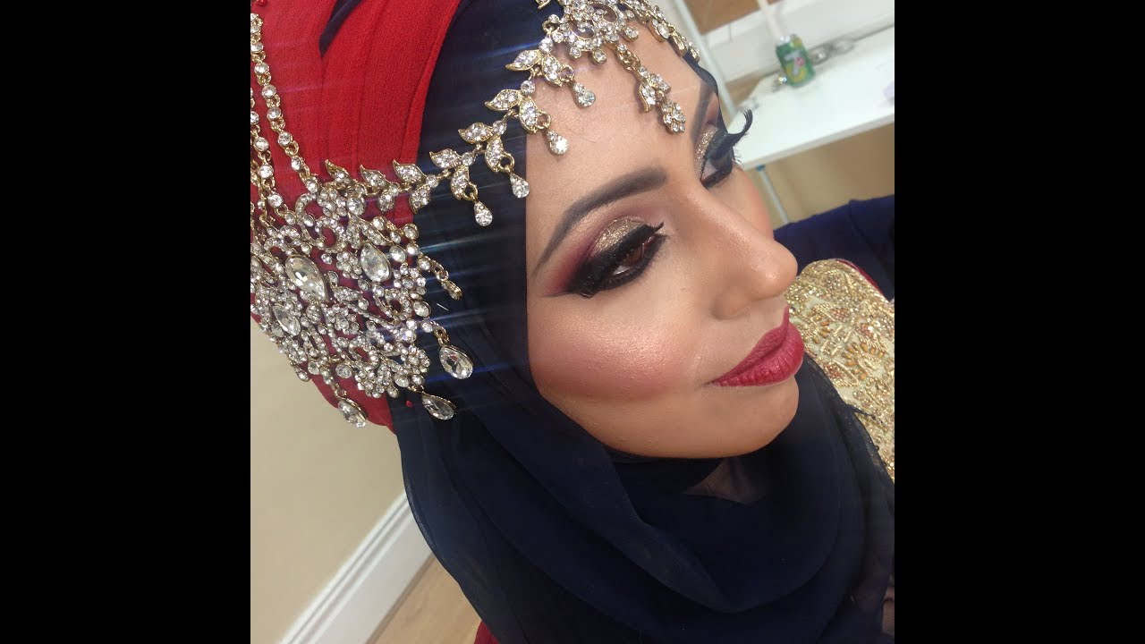 Bridal Hijab And Makeup Artist Hijab Style 6