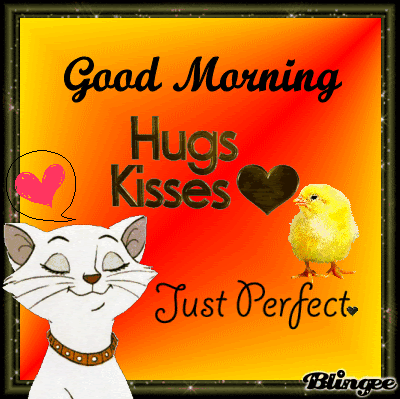 Awesome Gif Image Kiss Hug Good Morning Love Gif