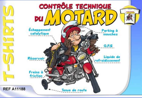 Anniversaire Humour Motard Elmers