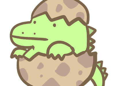 動物画像無料 恐竜 イラスト かわいい 正面