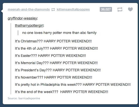 But i think it really nails the tone and atmosphere of the novels better. Every Tuesday Is Harry Potter Night On Abc Family Starting April 8th So This Picture Is Very Accurate Harrypotter