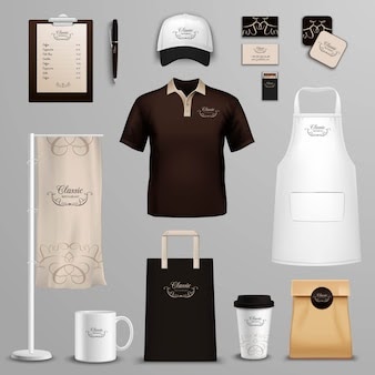 Download 17+ Waiter Uniform Mockup Free - FreeFileMockup