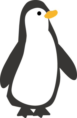 かわいい動物画像 ベストペンギン フリー イラスト