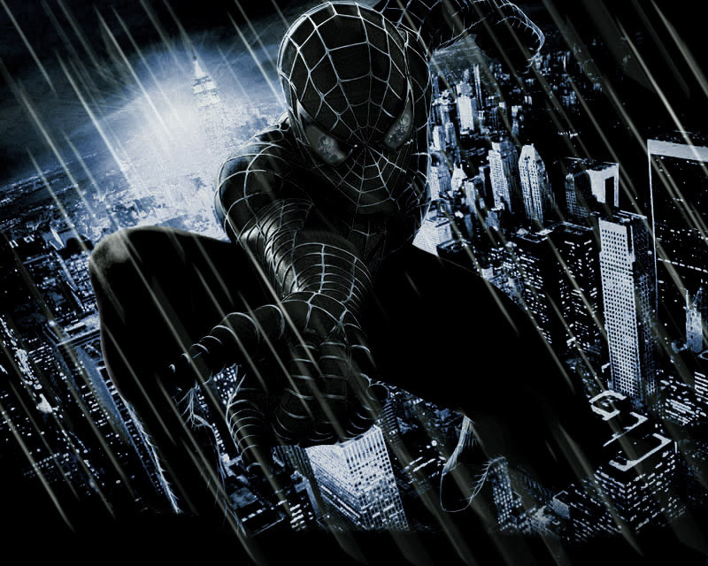  Download  Gambar Spiderman  Hitam  Koleksi Gambar HD