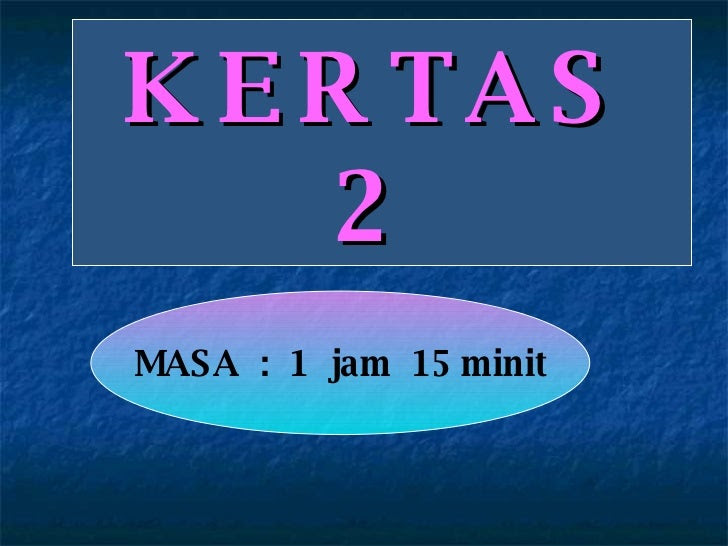 Contoh Soalan Bm Upsr Kertas 2 - Persoalan v