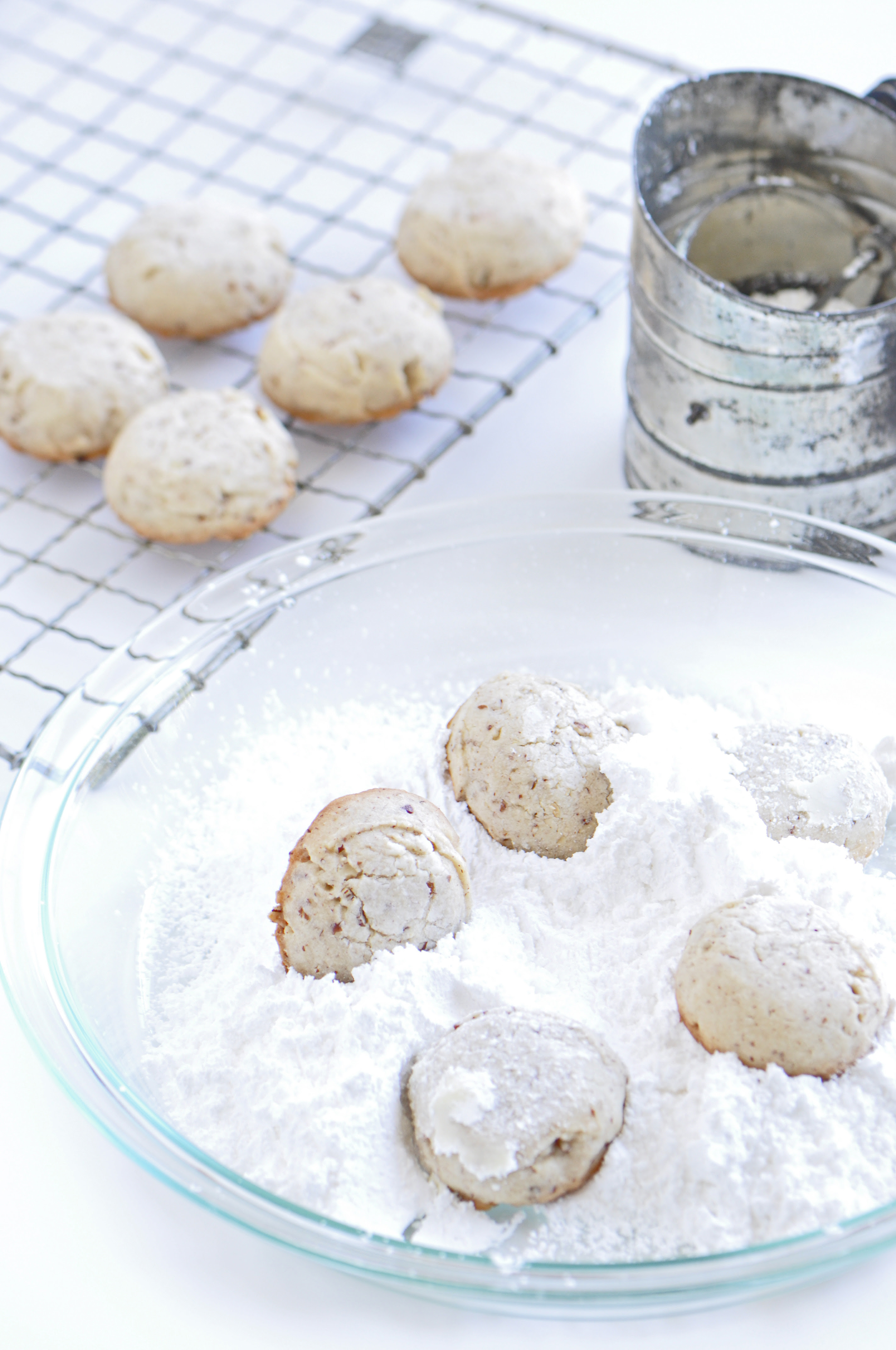 We have the best easy cookie recipes, sure to put a smile on everyones face. Christmas Cookie Countdown And Mexican Wedding Cookie Recipe Sifting Focus