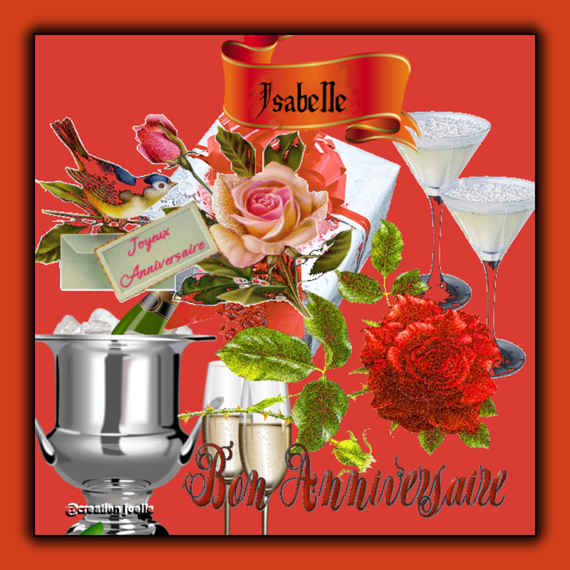 Picture Anniversaire Isabelle Sirena