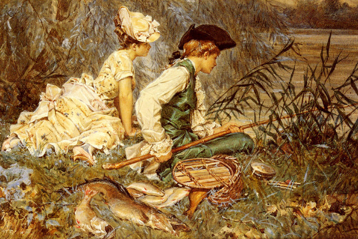 4610040_Kaemmerer_Frederik_Hendrik_An_Afternoon_Of_Fishing_1_ (700x466, 219Kb)