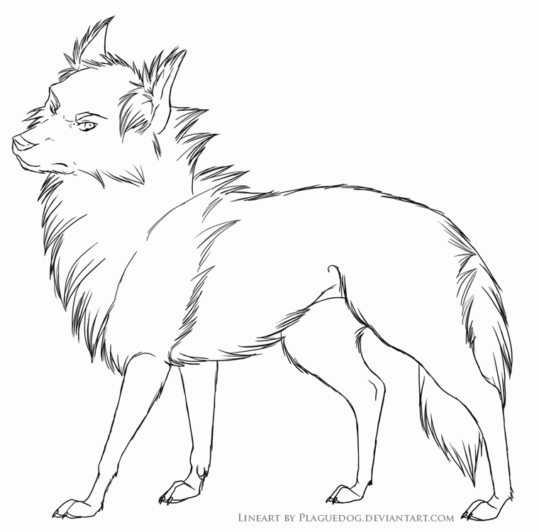 Demon color sheet by ashencreative on deviantart. Demon Winged Wolf Wolf Coloring Pages Clip Art Library