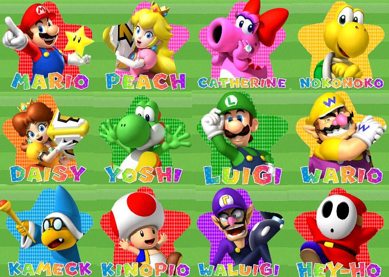 ベストセレクション マリオ カート 9 キャラクター Fuutou Sozai