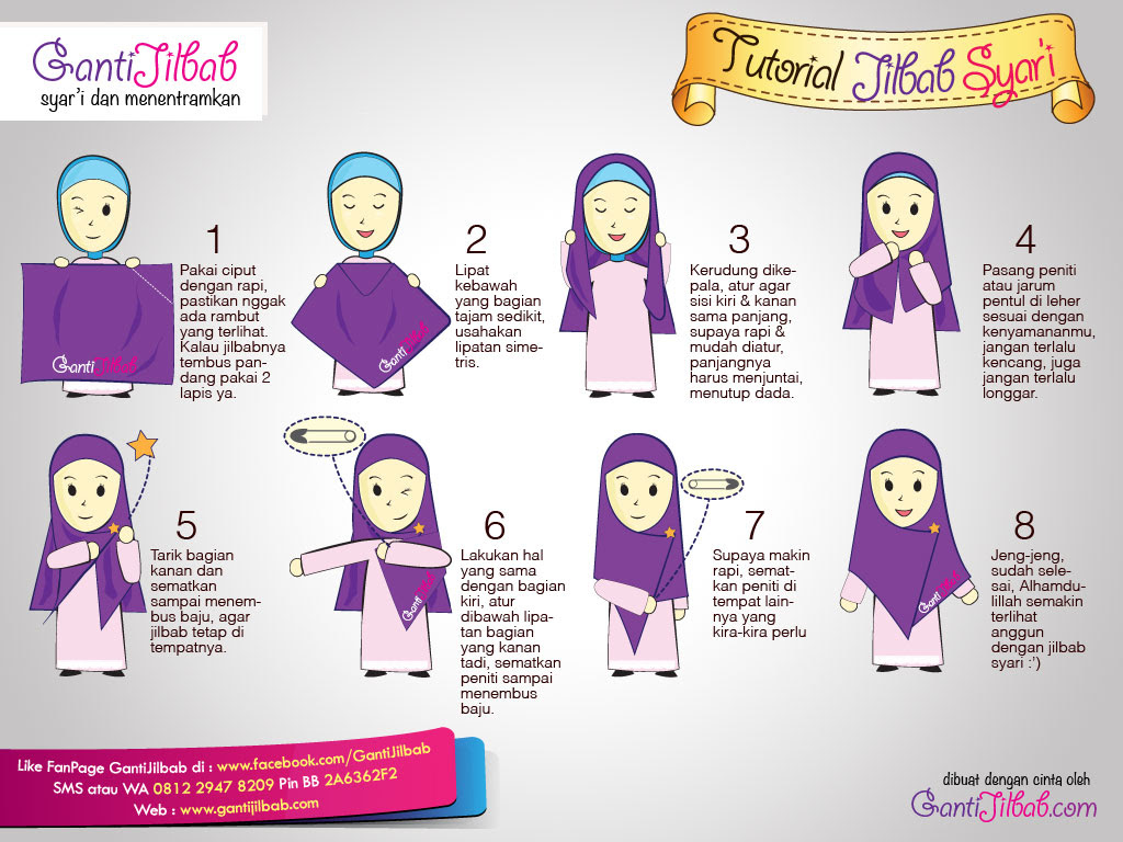 Gambar Muslimah  Hijab  Syar i  Kartun  Kantor Meme