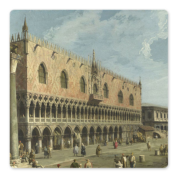 Canaletto, 'Venice: The Doge's Palace and the Riva degli Schiavoni', late 1730s © The National Gallery, London