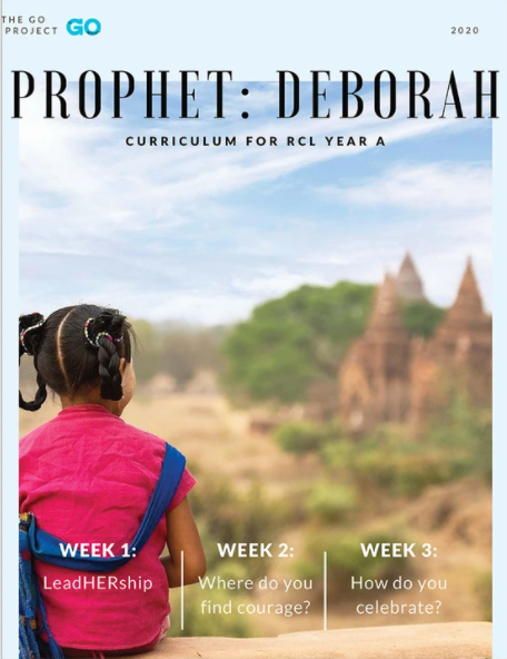 Cover of the Go Project's Curriculum for the Prophet Deborah