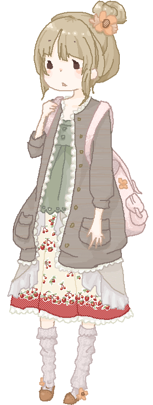 0以上 森 ガール イラスト Ituirasuto