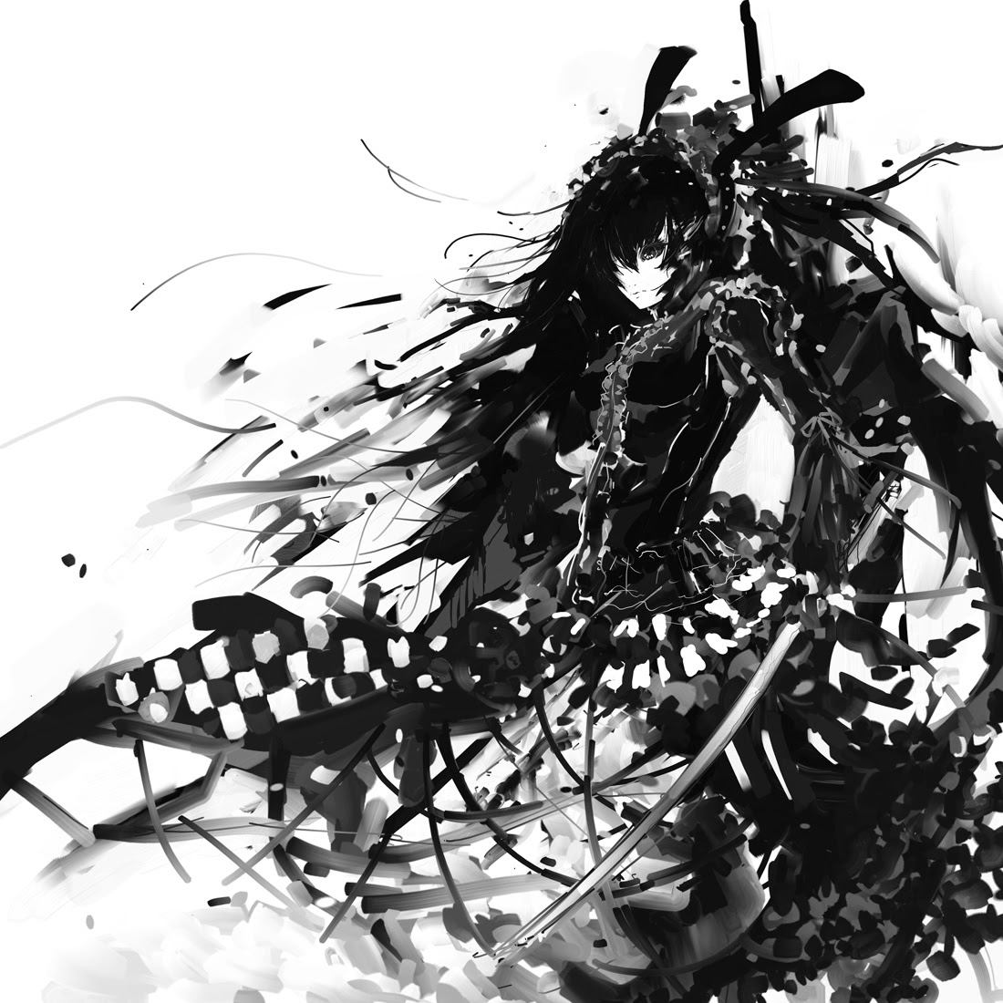 無料イラスト画像 トップ100白黒 モノクロ かっこいい イラスト
