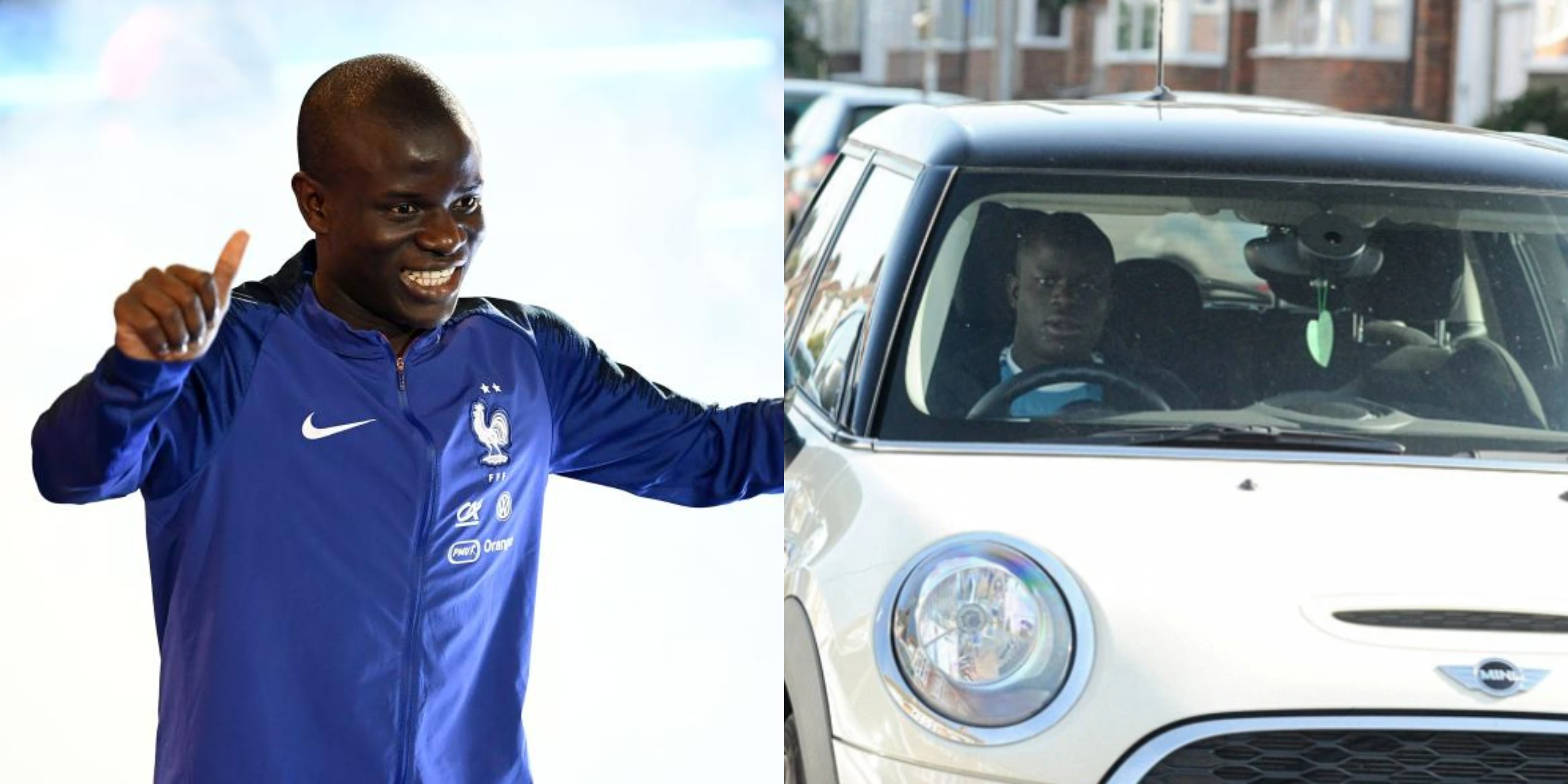 N'golo kante‬ net worth, house, car, salary, ngolo kante biography with personal life, married & affair info. N Golo Kante Buys New Mercedes After Driving Mini Cooper For 5 Years Pulse Nigeria