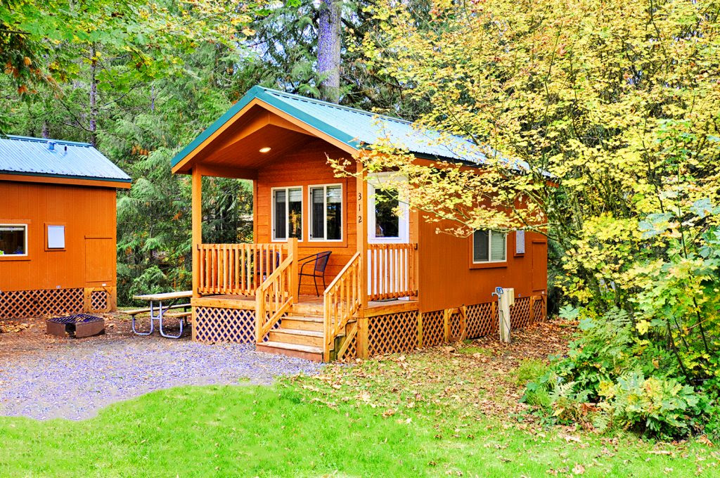 Located near the columbia river about sixty miles east of portland, mt. Mt Hood Cabins Petite Retreater