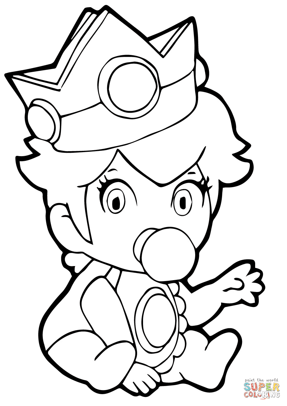 Search through 623,989 free printable colorings at getcolorings. Baby Princess Peach Coloring Page Free Printable Coloring Pages