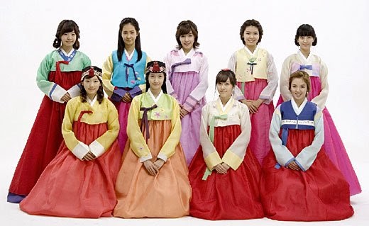 Jom Lawat Korea  Hanbok Pakaian Tradisional