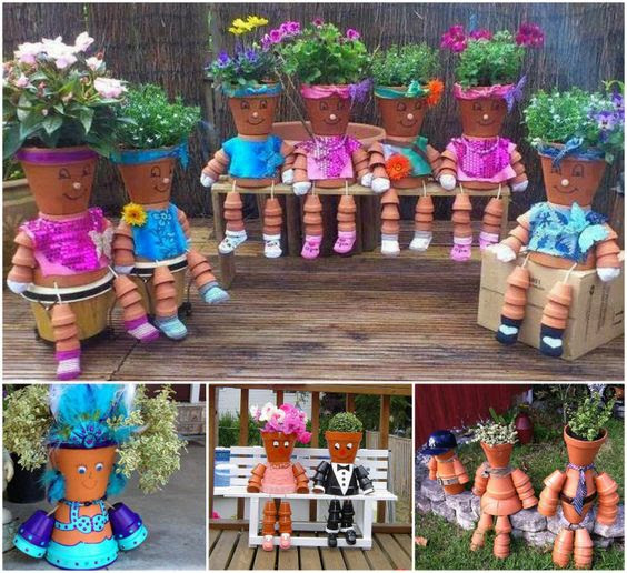 Maybe you would like to learn more about one of these? Aprende Hacer Decoracion Con Macetas Para Tu Jardin Paso A Paso