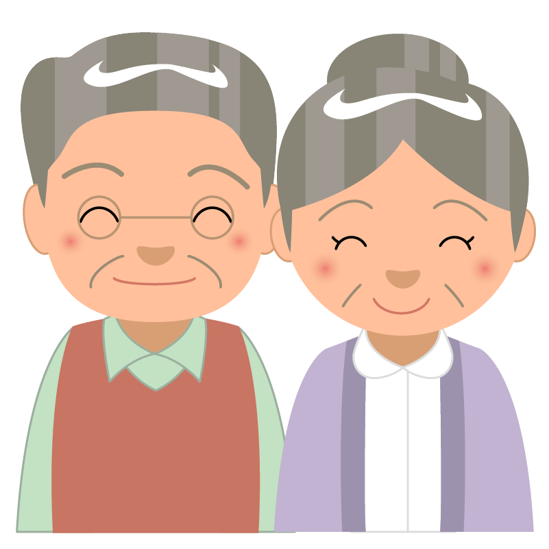 99以上 おじいちゃん おばあちゃん イラスト デスクトップ 壁紙 シンプル