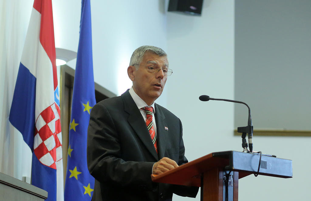 Zeljko Reiner Speaker - Croatian Parliament Photo: Hina/ Tomislav Pavlek/ tp