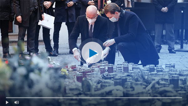 Watch President Michel's comments on his visit to Vienna