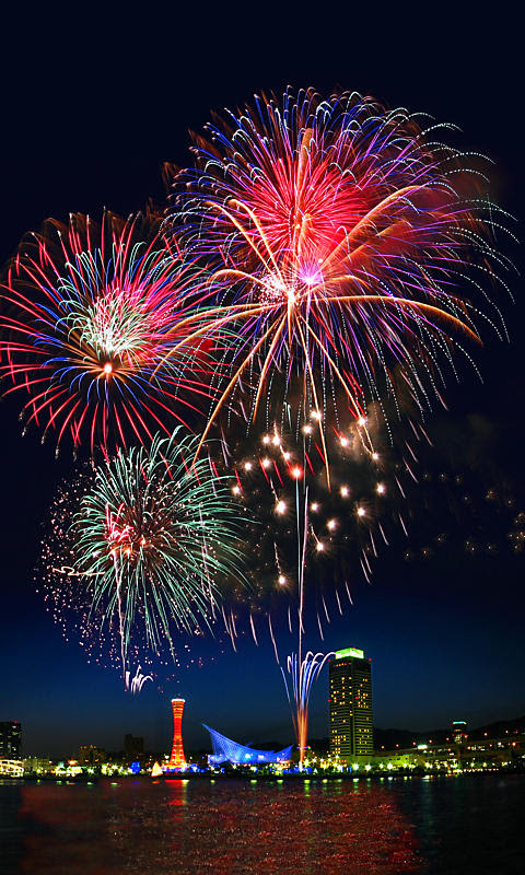 無料ダウンロード 花火 壁紙 花火 壁紙 動く