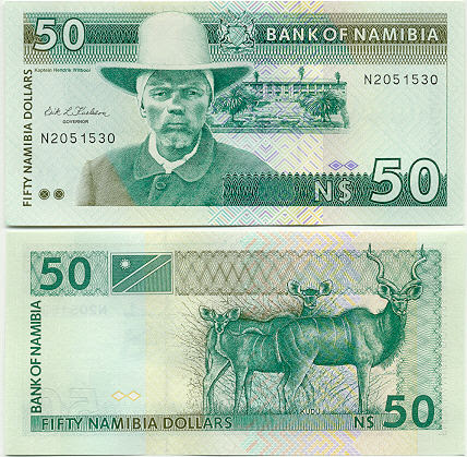 1 namibian dollars = 2.233 thai baht. Namibia Namibian Dollar Bank Note Currency Image Gallery Banknotes Of Namibia